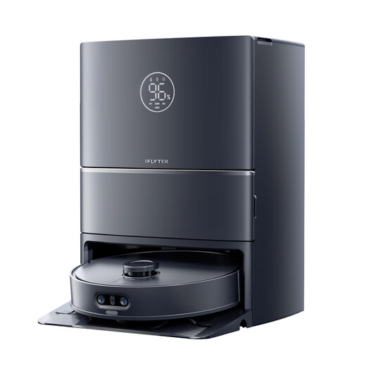 IFlytek AI robot de barrido y trapeador X3Pro AI estrategia de limpieza, barrido y trapeador robot de barrido todo en uno limpieza automática recolección automática de polvo secado automático estación base autolimpieza manual versión con tanque de agua iFlytek AI robot de barrido y trapeador X3Pro