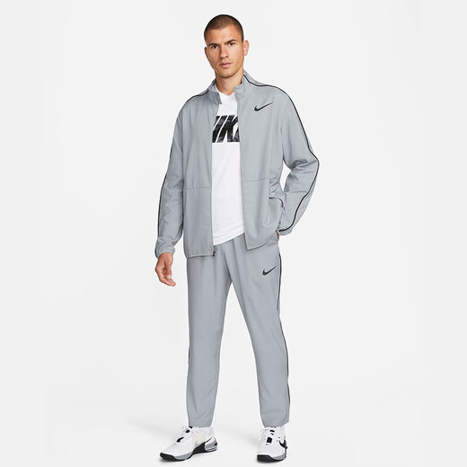 Nike (Nike) Pantalones de secado rápido de gris primavera Pantalones tejidos tejidos de hombres rectos Pantalones sueltos de pantalones casuales transpirables negros/DM6627-010 Drying rápido transpirable M 120-130Jin [Jin equivale a 0.5 kg]