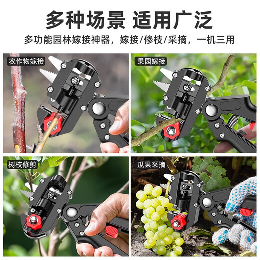 German Seiko Grafting Special Knife Multifunctional Garden Fruit Tree Seedlings Flower Art Tools Full Set of Scissors 1 Quality Upgraded Steel