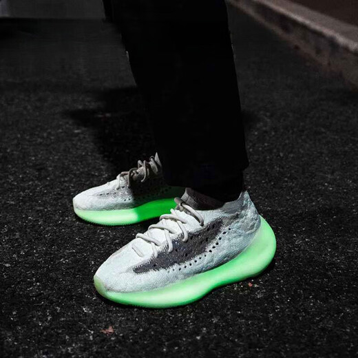 阿迪达斯 （adidas）Yeezy Boost 380 Mist椰子380大地色跑步鞋FX9764官方旗舰正品 FX9764棕色 45