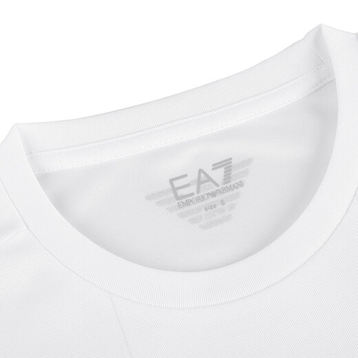 Emporio Armani summer new sports trend light luxury casual men's short-sleeved T-shirt 7M000044 AF13754 White L