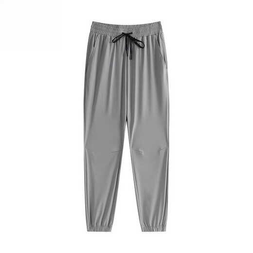 Jeep Spirit Ice Wire Tow Foot Pants décontractés Pantalons recadrés pour hommes 2025 Fashion d'été Pantalon de sport décontracté Loose Men Mr-Bkz9901 Kaki [Foot Bond] XL [121-140]
