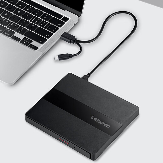 Lenovo 8x speed USB external optical drive burner DVD optical drive external mobile optical drive laptop desktop portable external optical drive external multi-system support GP70Max