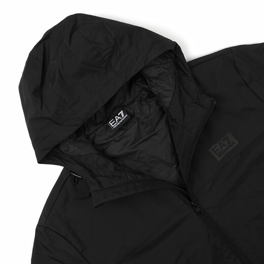 
Armani/Amani EA7 Men's Fashion Casual Hooded Jacket 7M000155 AF13549 Black UC001 XS