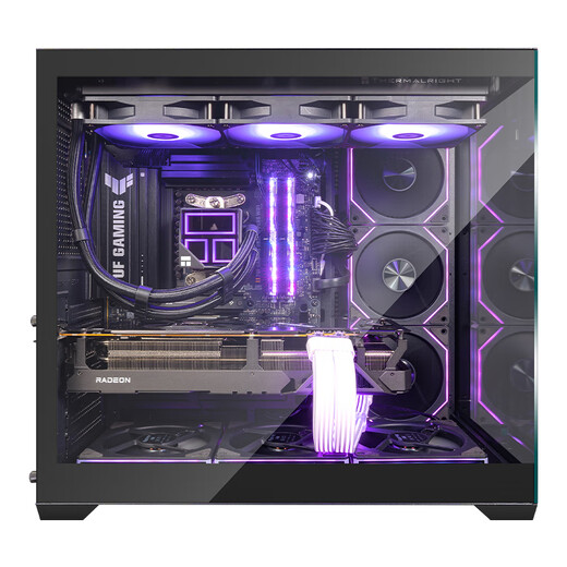AMD Ryzen R7 9700X host RTX5060Ti graphics card RTX5080 desktop assembly computer e-sports game live broadcast AI design editing host complete machine diy assembly machine Ryzen 7 9700X+RX9070GRE host丨Configuration ten single host