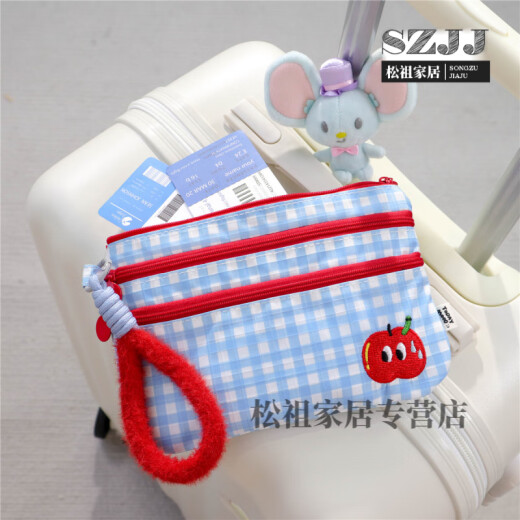 【品牌进口】tagi设计师护照夹心情护照证件收纳包旅行机票出国身 “心苹气和”证件收纳包