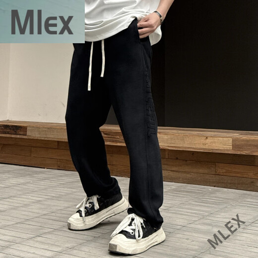 Mlexyuze printemps tie-dyeing vieux pantalon décontracté américain pantalon polyvalent à la mode