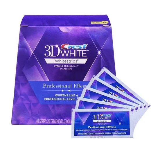 Crest Crest American Version Whitening Teeth Strips Enhanced Version Quickly Remove Yellowing, Remove Teeth Stains, Unisex Whitening, Whitening and Brightening Best Seller [5 Pairs/Ten Pieces]