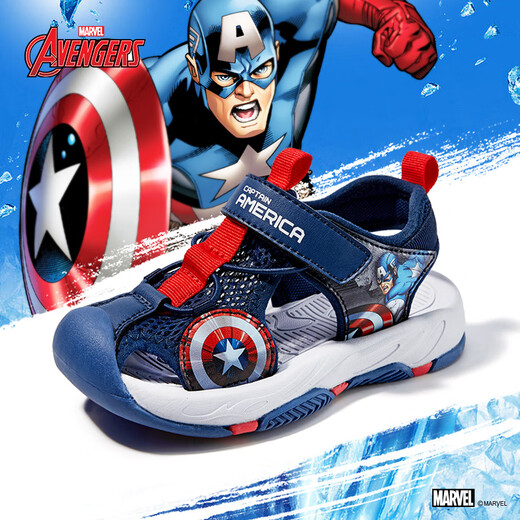 Disney pour enfants Chaussures Boys 'Toe Sandales Summer Sandales de plage extérieure Fashion DM1098A Navy 26