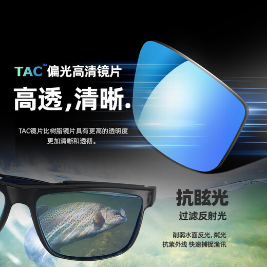 哈斯达钓鱼眼镜偏光镜看漂专用防紫外线防风户外矶钓路亚钓鱼眼镜