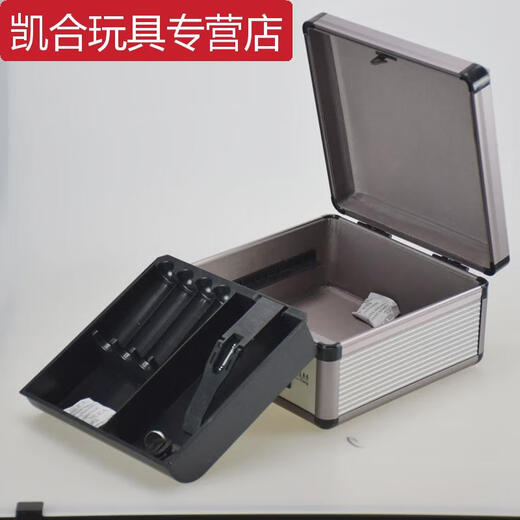 钱箱收银箱收银盒手提金库钱箱富祥F186财务收款箱手拎钞票箱 6189中号高钱箱