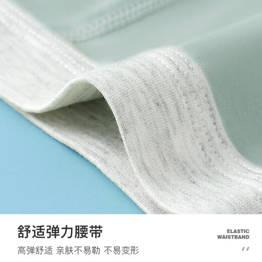 Catman youth underwear boys' pure cotton boxer briefs for middle school and high school students children's development period puberty antibacterial boxer briefs