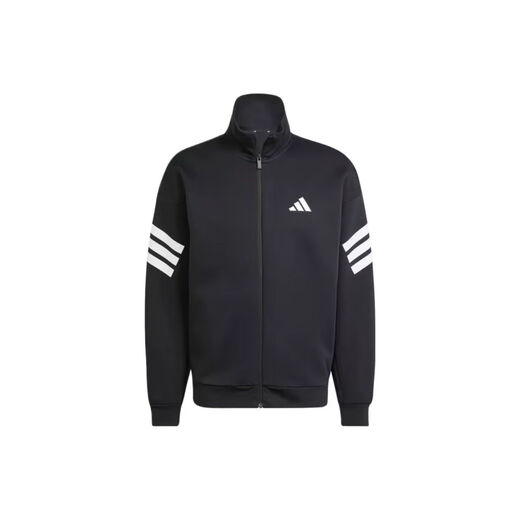 Adidas (Adidas) Spring Men Sports с тремя полосами универсальная воротника повседневная куртка JD4885 размер M