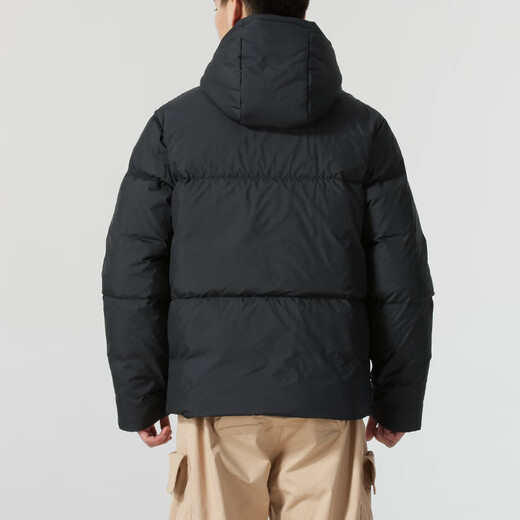 Adidas down jacket men's clothing 2025 spring new warm sports and casual 600 poncho bread jacket hooded down jacket JV6187 L