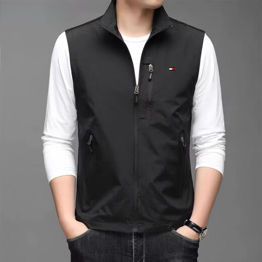 Tommy Jeans 2025 Nouveau gilet de gilet de gilet de gilet de gilet de pêche extérieur