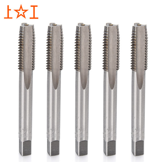 Shanggong 5-pack machine tap M12 HSS high-speed steel wire tapping thread tapping