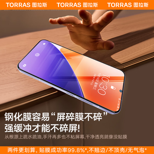 Tulas [Fingerprint unlocking in seconds | 99% positive review rate] is suitable for Xiaomi 15 mobile phone film Xiaomi 15 lens tempered film smooth anti-fingerprint without black edge anti-fall anti-scratch protection film Xiaomi xiaomi 15 [Single-piece hardcover] The second new product half price | The film is given as a magic tool for giving away film