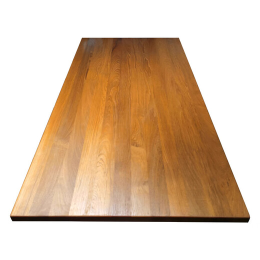 Tablero de registro de XMSJ Myanmar Teak Madera de madera sólida Barra Barra Cocina Desk Bay Window Bay Bay Board Contador de cubierta Panel 695x585x33 Piece de madera Cera de madera