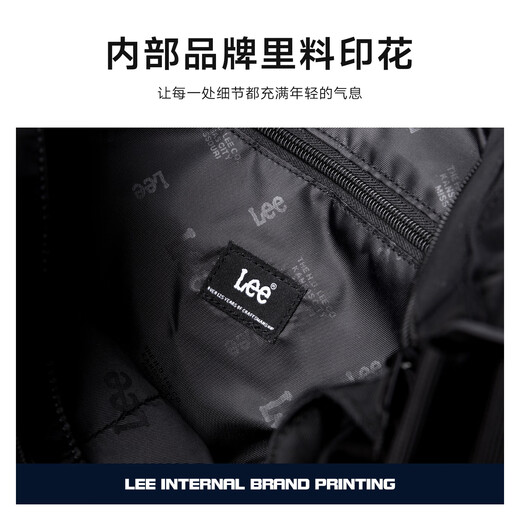 Lee men's crossbody bag 2025 new large-capacity shoulder bag women's casual lightweight messenger bag commuting outing shoulder bag