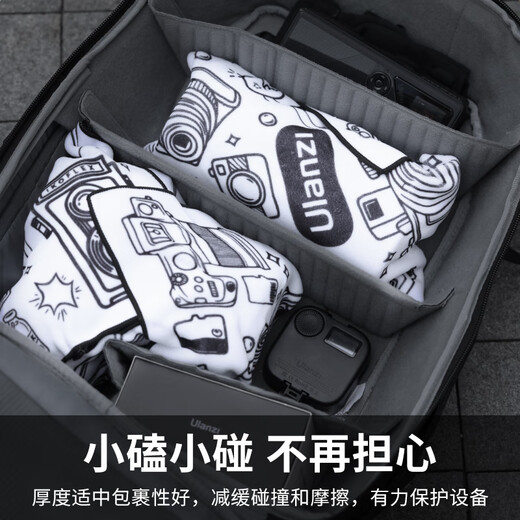 Ulanzi excellent basket C069 double-sided color printed camera folding cloth (45cm) P people cosmetic bag magic cloth hundred patch cloth micro SLR camera wrapping cloth ipad liner bag