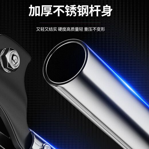 Delixi high-altitude pruning shears telescopic pole stainless steel pruning high-branch fruit trees pruning branches special scissors and saw integrated 2 meters - upgraded stainless steel reinforcement rod + spare blade