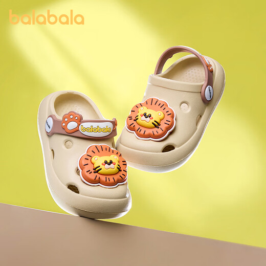 Balabala Baby Sandals Summer Lindos zapatos de hogares de dibujos animados para niños para niños y niñas Cabeza no deslizante con zapatos de playa para niños
