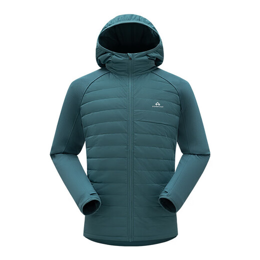 Tuoluzer 3M New Xueli Cotton Clothes Warm Clothes Winter Cotton Clothes Hooded Couple Clothes Warm Coats Men and Women Black (Men) XL
