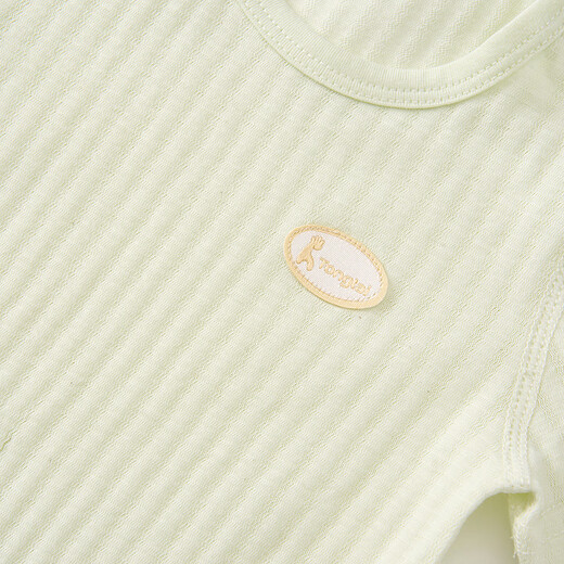 Tongtai (TONGTAI) baby bag, summer pure cotton baby onesie, clothes, rompers, thin pajamas, green 66cm