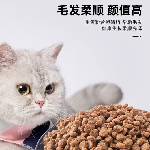 Shanglang cat food, affordable, full-price milk cake for adult cats and kittens, nutritious fresh meat food for fattening and gills from January to March, promoting ovulation of hair balls, salmon and beef 1.5kg, get 5 yuan for 4 pictures.