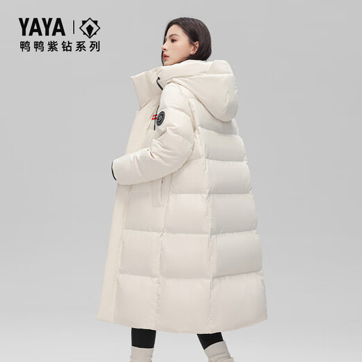 Yaya (YAYA) Wang Yibo same style long down jacket for men and women new winter new extreme cold thickened warm jacket New Year's shirt