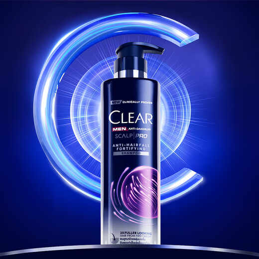 CLEAR Men's PRO Anti-Loss Shampoo 300ml Hair Solid Scalp Care Strong Root Firming Scalp Shampoo