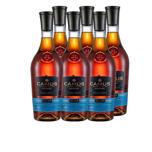 卡慕CAMUS金花vsop干邑 原瓶进口白兰地洋酒1000ml 新一代鉴定仓发货 卡慕VSOP 1000mL 1瓶 带盒