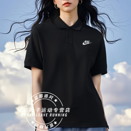 Nike (Nike) Женская футболка для женской женской футболки 2025 Осенняя спортивная одежда в воздухопроницаемой одежде.