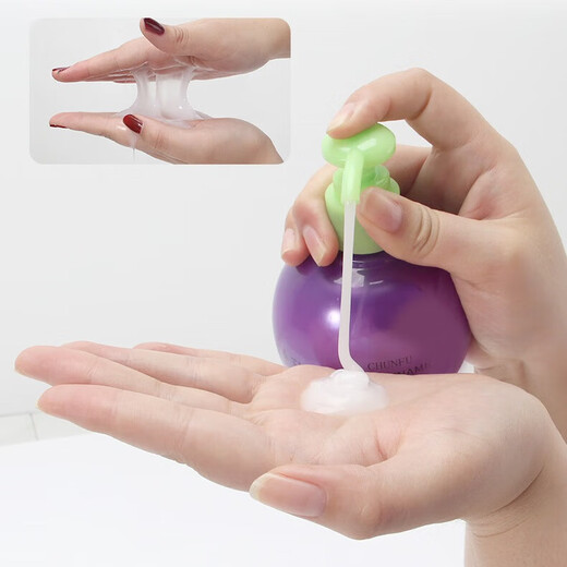 FACERUHOR Baby Egg Elastin Women's Curly Hair Essential Oil Special Moisturizing Protector Anti-frizz Fluffy Styling Perm Care Gel Q-Elastic Curl Protector Two Bottles