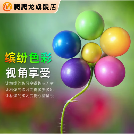 Climbing Dragon Mini Yoga Ball Pilates Ball 1520253040cm Balance Fitness Gymnastics Ball 20CM Green 15CM Purple 15CM Purple Thickened Pump