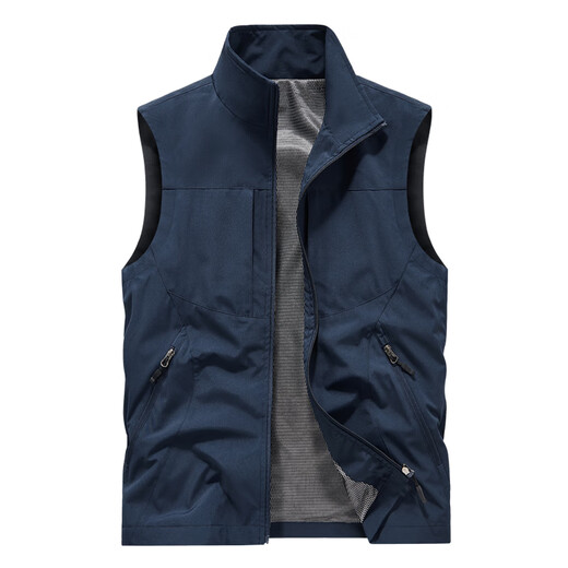 JP Vest Men Summer Summer Outdoor Casual Casual seca rápida Trabajo transpirable Vestocador de chaleco para hombres Clip 8866 Off White XL