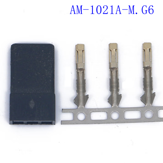 Ams servo hook plug terminal gold-plated DuPont male and female plug AM-1021-F-M AM-1021-F/female/10 pieces/pack