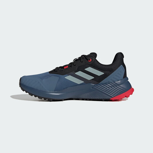 阿迪达斯 （adidas）男鞋2025夏季新款TERREX户外越野运动鞋帮网眼透气休闲鞋登山鞋 IH3880奇迹青灰 44 (270mm)