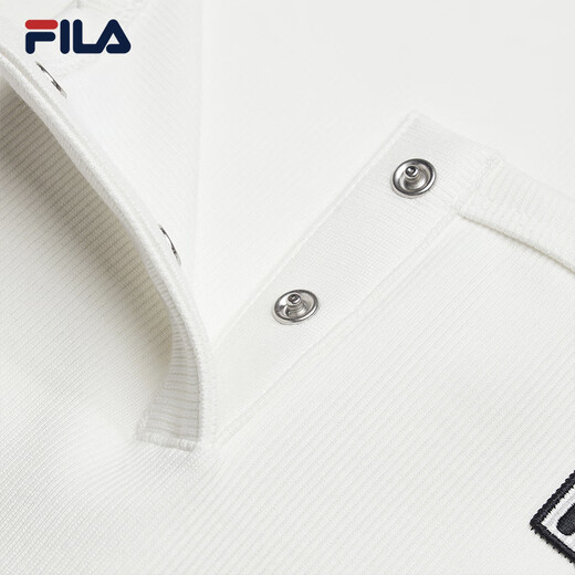 Fila offizielle Frauengestricke Weste 2025 Sommer Neue Weste Sport Slim Unterwäsche Schwarz Cloud White-Wt 170/8a/L