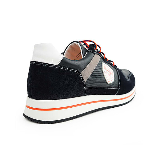Ma Feishitu (Mephisto) importierte Top -Layer -Kuhlatten -Herrenschuhe Gummi -Sohle -Sneaker mit echtem Leder Casual Leder Casual Schuhe Greg 9855/6145/6105/4830 (Naru Qing) 39