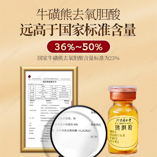 
Bear bile powder Beijing Tongrentang 0.25g Golden gallbladder bear bile powder Gold powder official genuine 100% medicine king-grade purple gold bear bile powder freeze-dried Chinese medicinal herbs and tablets liver-protecting gift box 6 boxes 42 bottles [Healing and protecting liver] Consolidation gift box pack 3 pieces