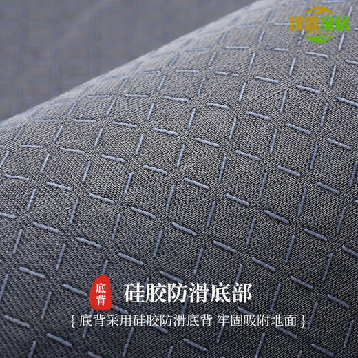 【高端品牌优选】黄色出入平安金色入户门垫家用开运满铺耐脏 金 百福具臻-棕色-12164 140*200cm【点塑防滑底】