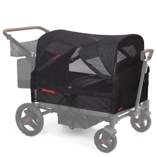 Radio Flyer stroller mosquito net, universal for four seats, breathable and anti-mosquito, summer outdoor, portable storage