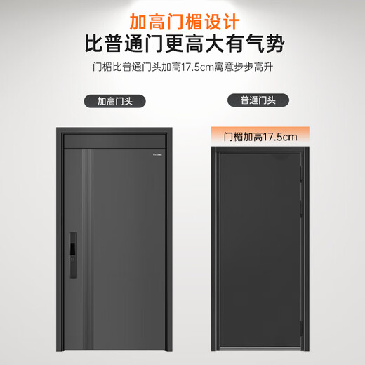 Mexin Klasse A Security Door Eingangstür Level 4 Home Security Door Villa Tür Fingerabdruck Passwort Schloss benutzerdefinierte Tür einzelne Tür-2050*1050-DZ20-3D Face Smart Lock