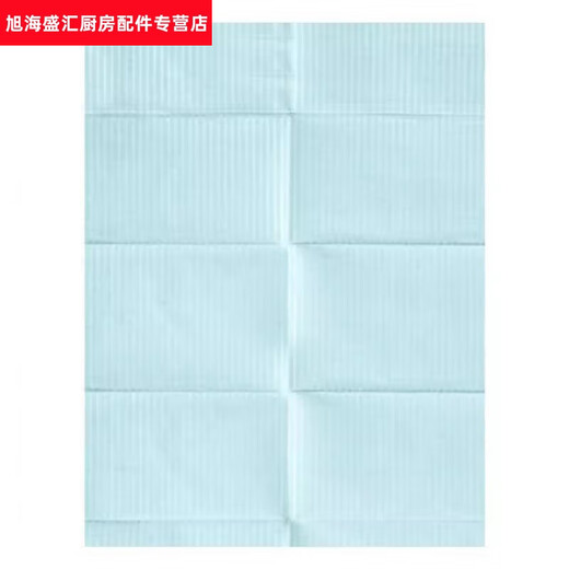 Shantou Lincun foreign disposable placemats 125 pieces children's lunch mat bedding table mat paper cartoon solid color thickened oil-proof tablecloth blue 125 pieces/bag