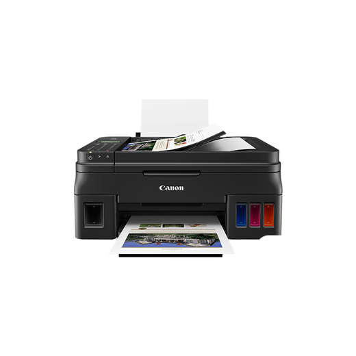 Canon G4870 Чернильный бак Цвет мобильного телефона Wireless Wi-Fi Photo Printing, Copy and Scan A4 All-In-One Machine G3810 G3890 Оригинальная подача + 3 в 1 + Автоматическая двусторонняя печата + 5G Беспроводная упаковка три (срок службы чернила)