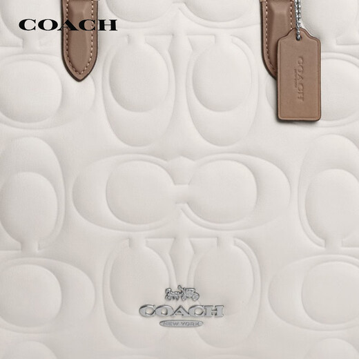 
CoaCH (COACH) [Direct Brand Supply] Women's MAGGIE Large Shoulder Handbag White CY673SVXI6