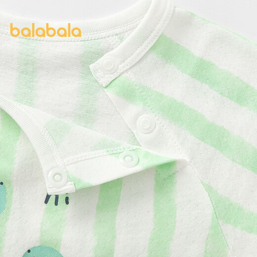 Balabala Neugeborene Kleidung Babytaschen Stummel und Dreiecke 2025 Zweiteilige Sommerkleidung leicht und bequem 209225137201