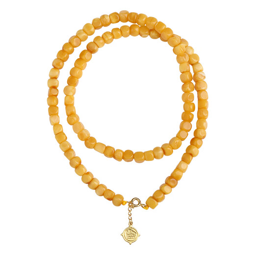 Potala Palace beeswax necklace amber multi-ring 925 silver small tag bracelet bracelet for men and women birthday gift for girlfriend beeswax necklace