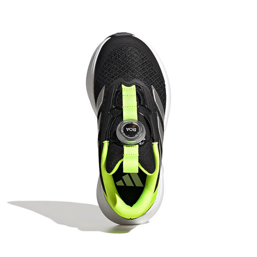 
Adidas children's shoes boys' sneakers 25 summer DURAMO mesh BOA knob children's running casual shoes JI1694 JI1694 Black/metallic silver/bright lemon yellow 36 size/3.5uk/foot length 22cm